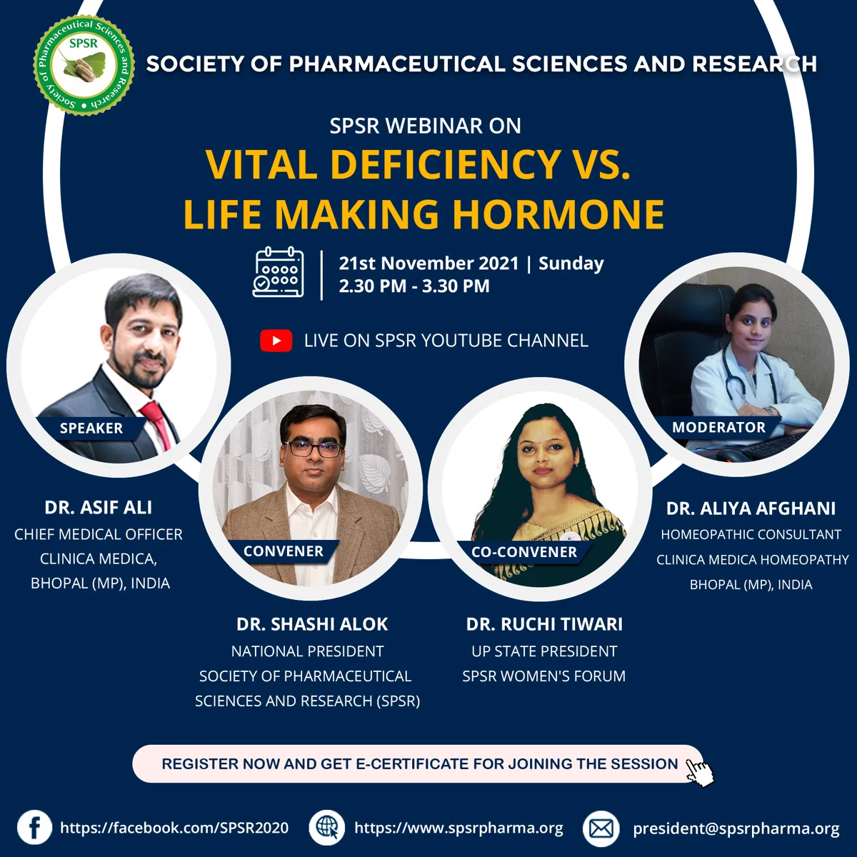 Vital Deficiency VS. Life Making Hormone